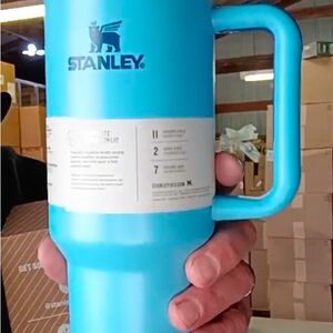 Stanley Blue Travel Mug